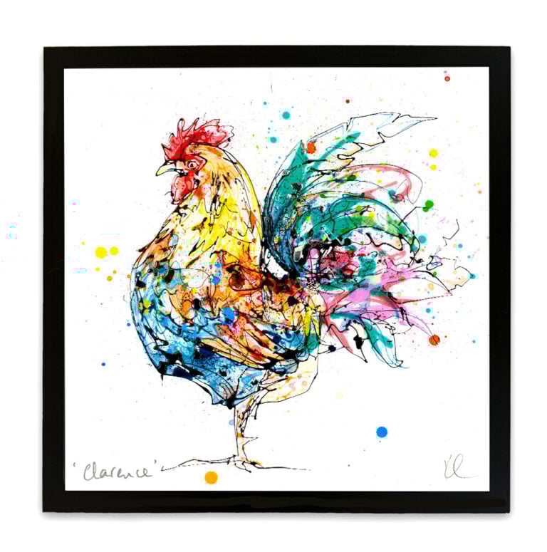Clarence - Cockerel Print - Image 8