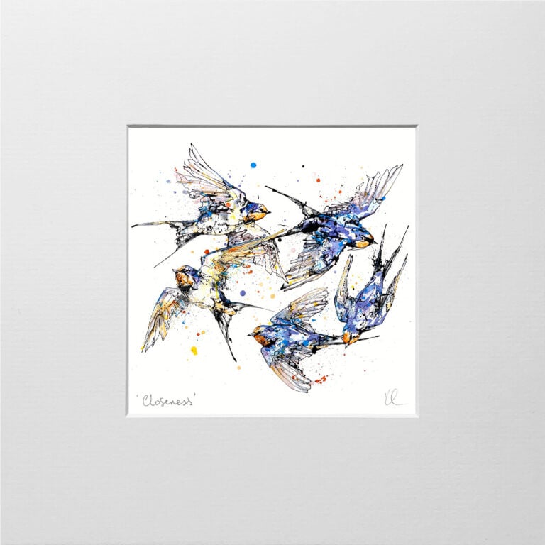 Closeness - Swallows Print - Image 9