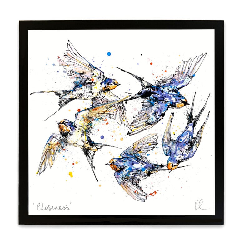 Closeness - Swallows Print - Image 8