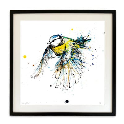 Coat of Colour - Blue Tit Print