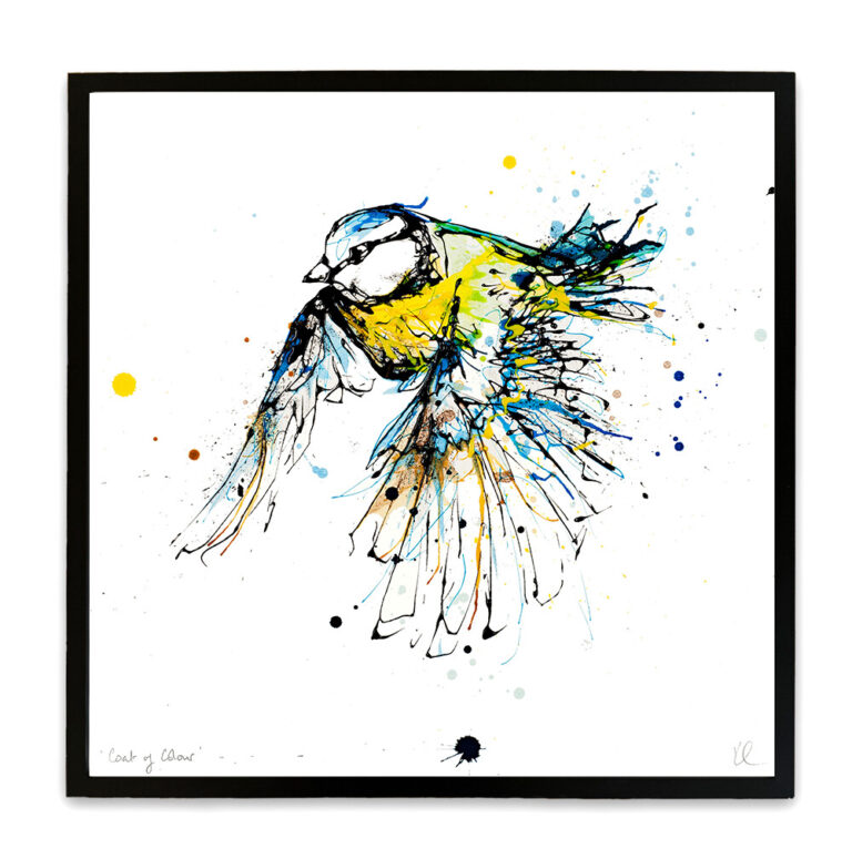 Coat of Colour - Blue Tit Print - Image 5