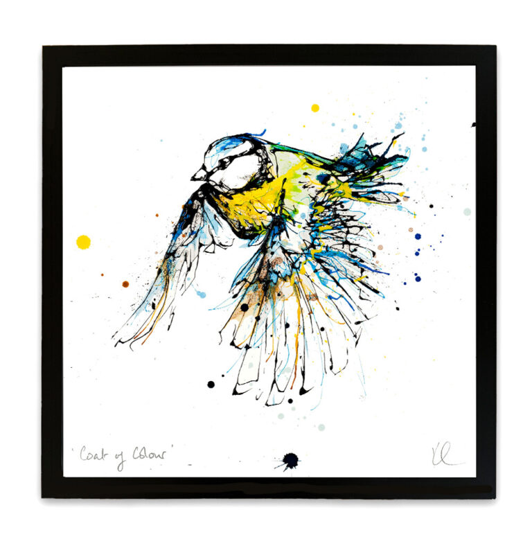 Coat of Colour - Blue Tit Print - Image 9