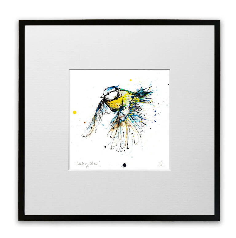Coat of Colour - Blue Tit Print - Image 8