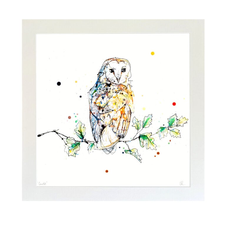 Curio - Barn Owl Print - Image 3