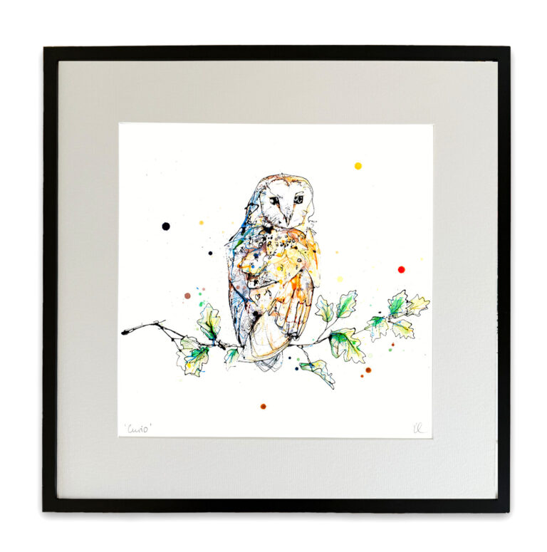 Curio - Barn Owl Print - Image 4