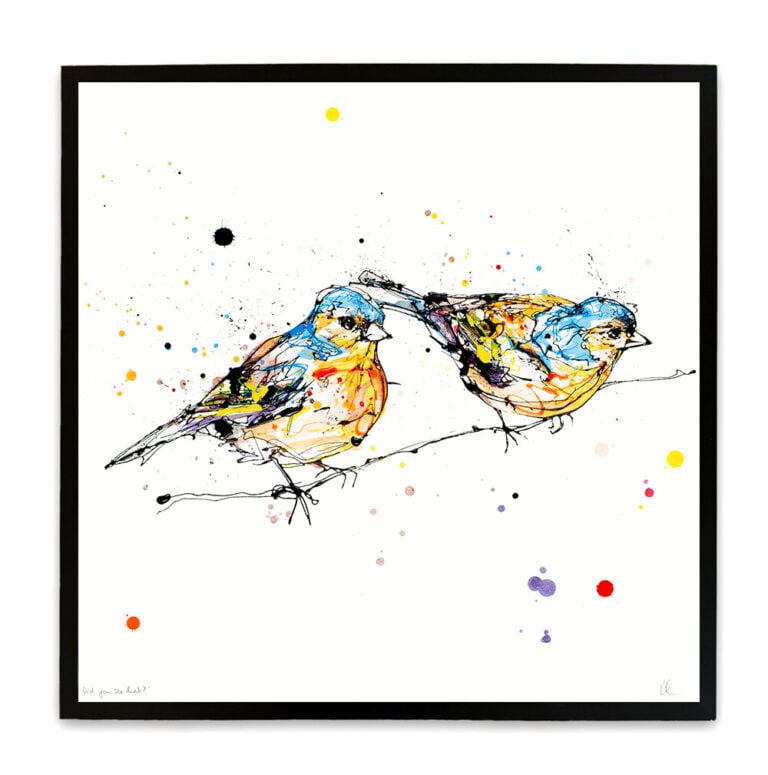 Did You See That? - Chaffinch Print - Image 2