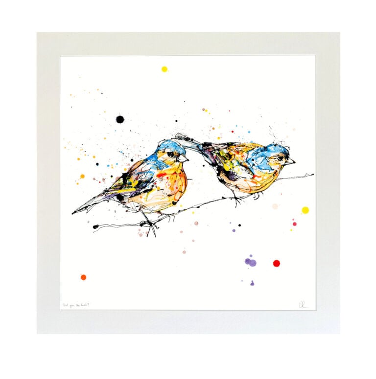 Did You See That? - Chaffinch Print - Image 3