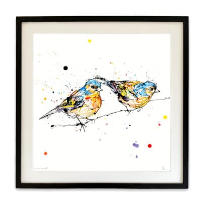 Did You See That? - Chaffinch Print