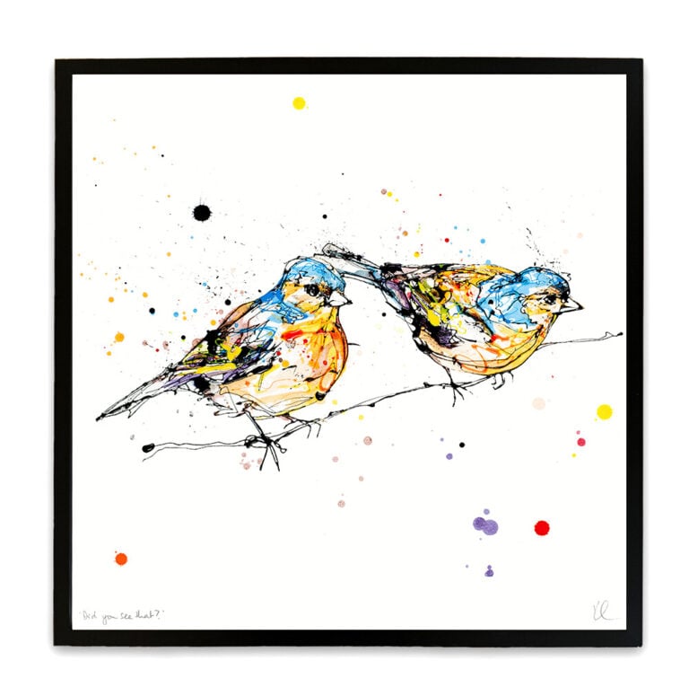 Did You See That? - Chaffinch Print - Image 5
