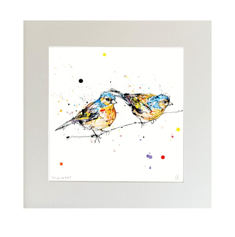 Did You See That? - Chaffinch Print - Image 6