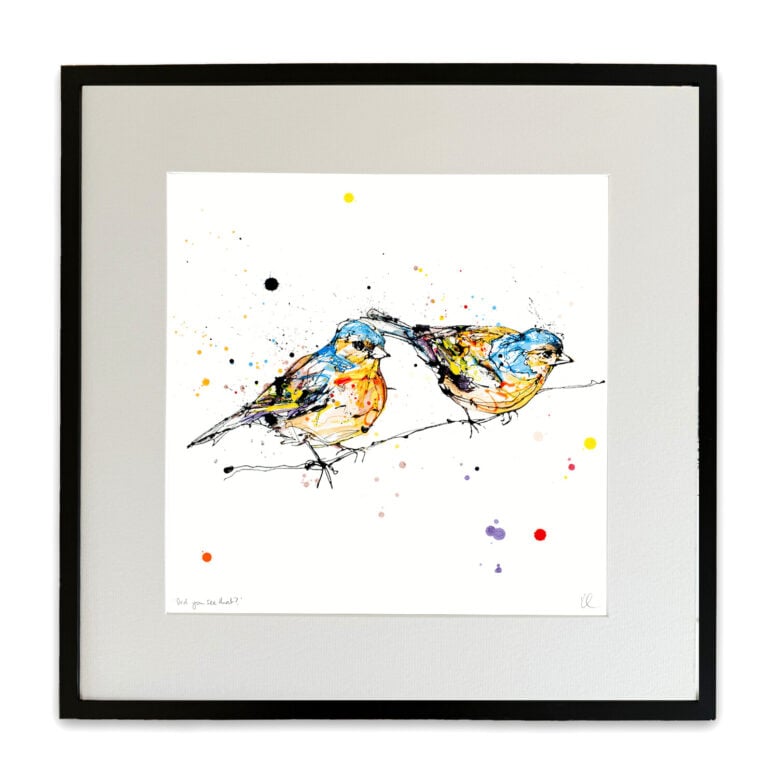 Did You See That? - Chaffinch Print - Image 4