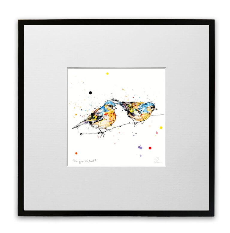 Did You See That? - Chaffinch Print - Image 7