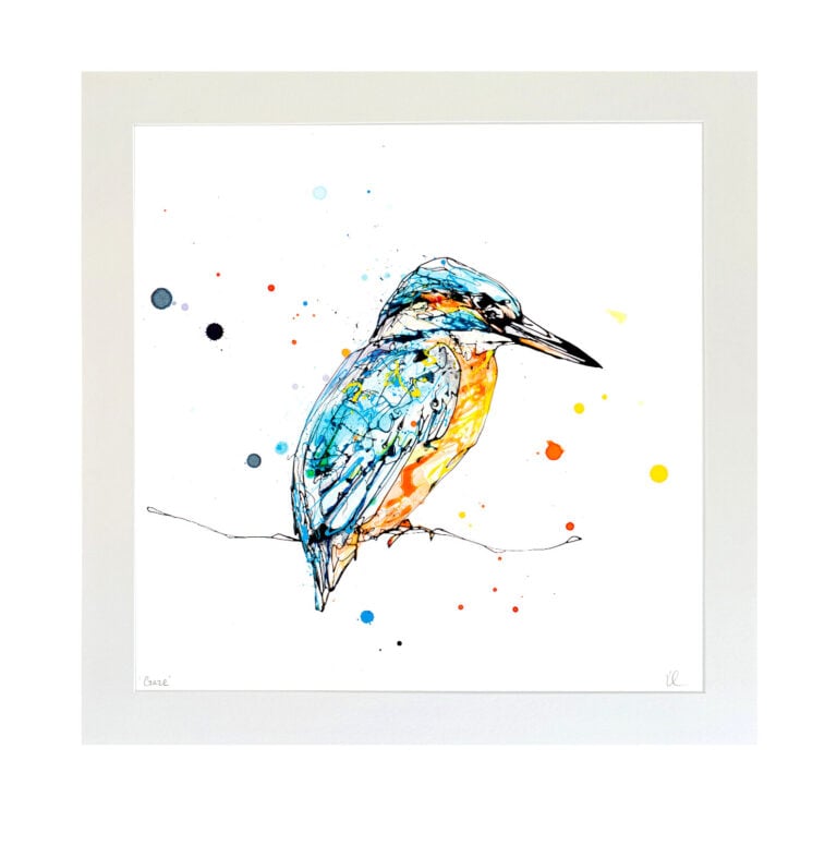 Gaze - Kingfisher Print - Image 3
