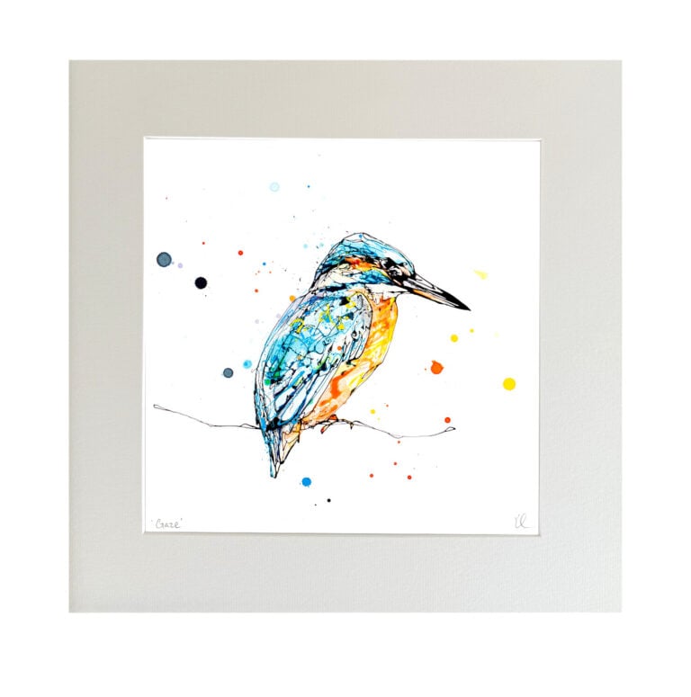 Gaze - Kingfisher Print - Image 6