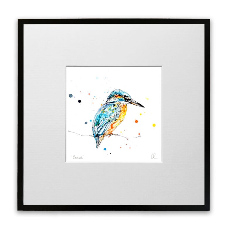 Gaze - Kingfisher Print - Image 7