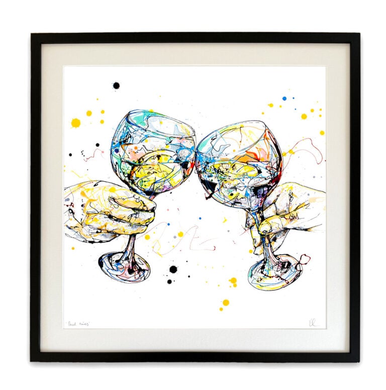 Good Times - Gin Cheers Print