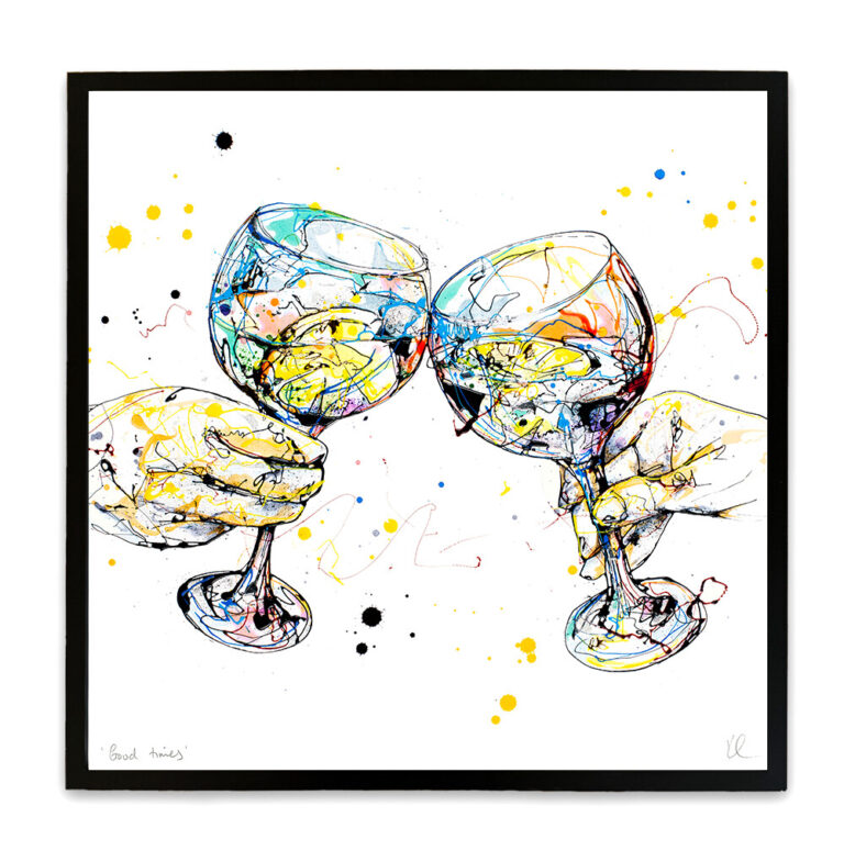 Good Times - Gin Cheers Print - Image 5