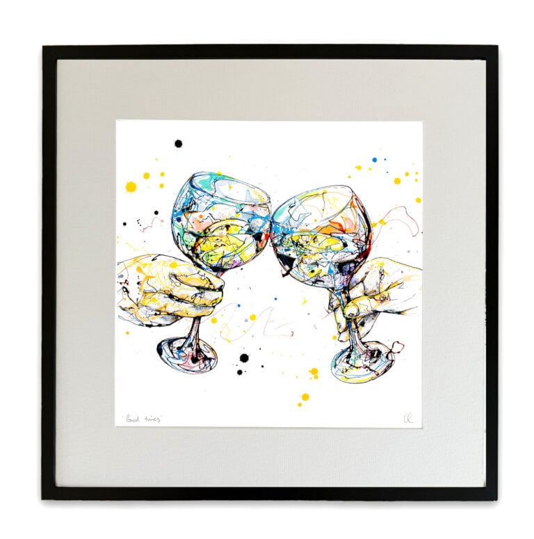 Good Times - Gin Cheers Print - Image 4