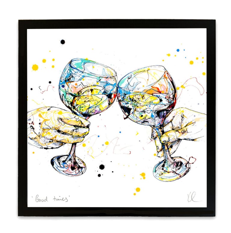 Good Times - Gin Cheers Print - Image 9
