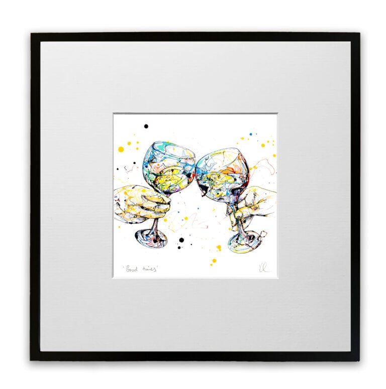 Good Times - Gin Cheers Print - Image 7