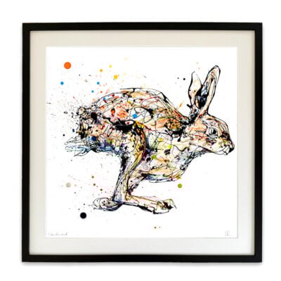 Like the Wind - Irish Hare Print