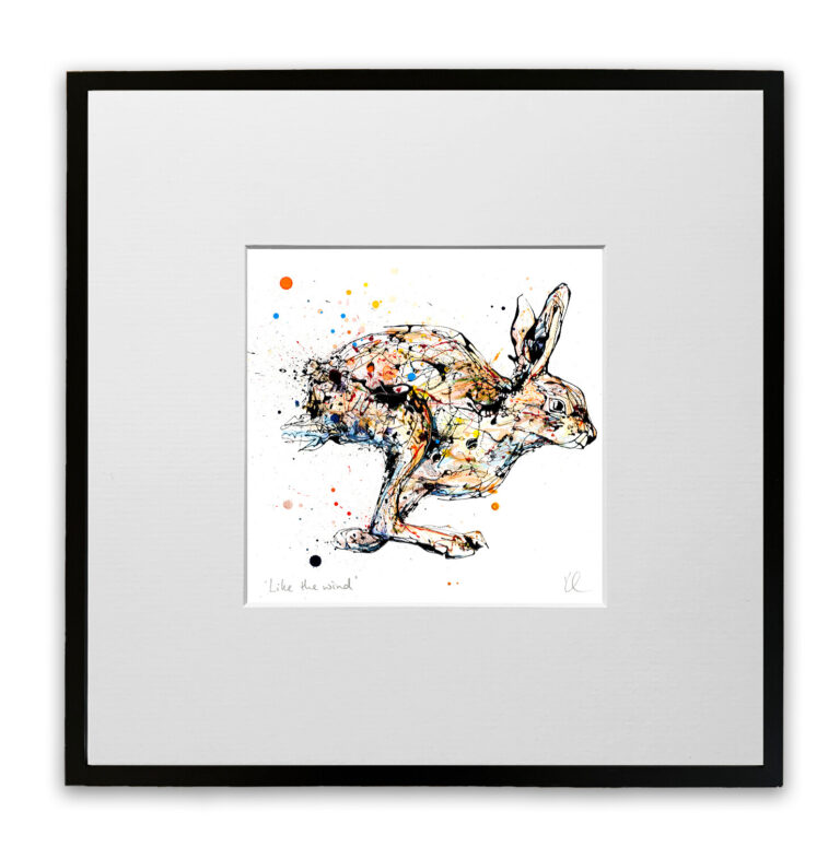 Like the Wind - Irish Hare Print - Image 7