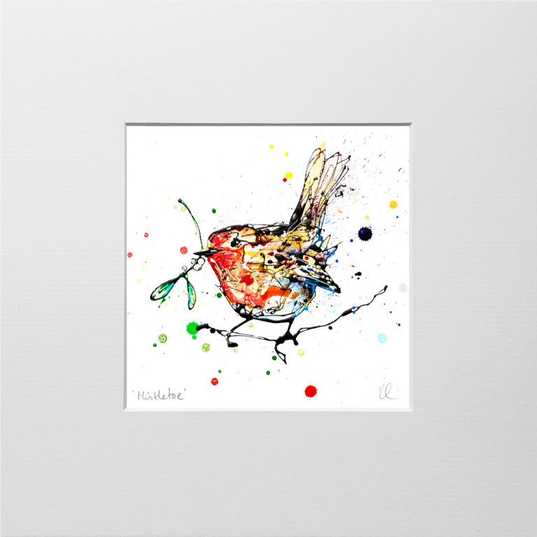 Mistletoe - Robin Print - Image 9