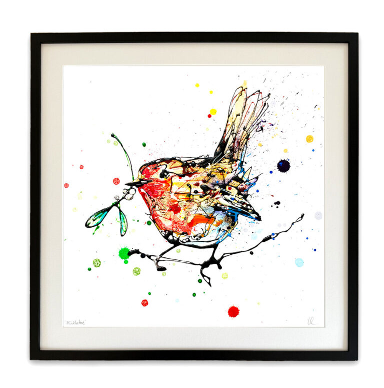 Mistletoe - Robin Print
