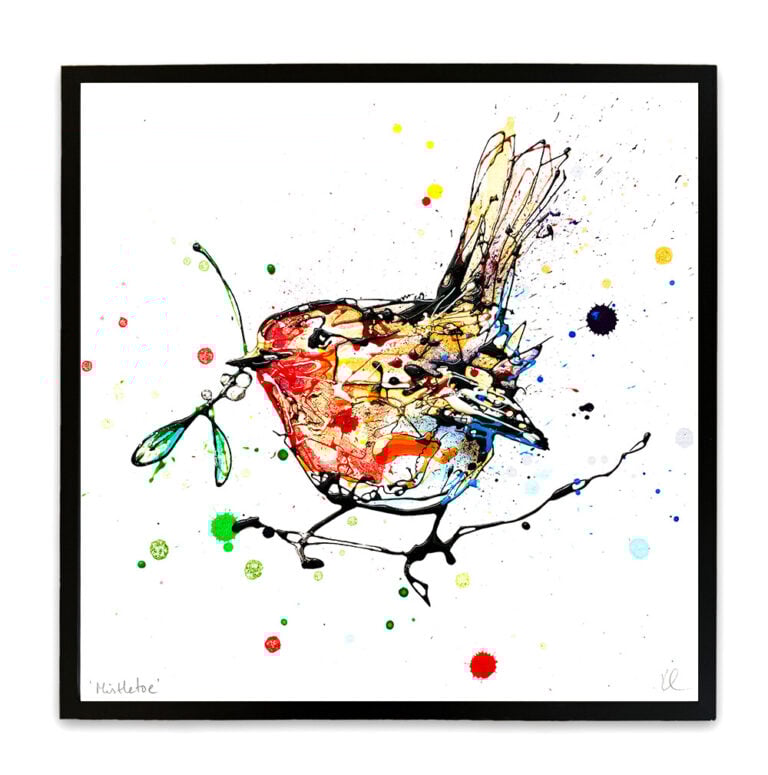 Mistletoe - Robin Print - Image 5