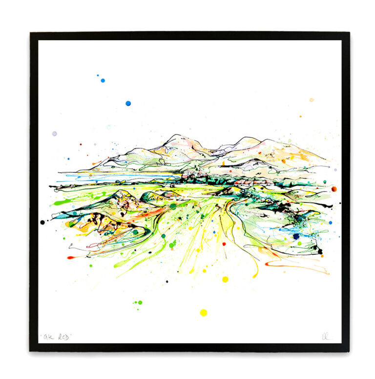 The 9th RCD - Royal County Down Golf Club Print - Image 2