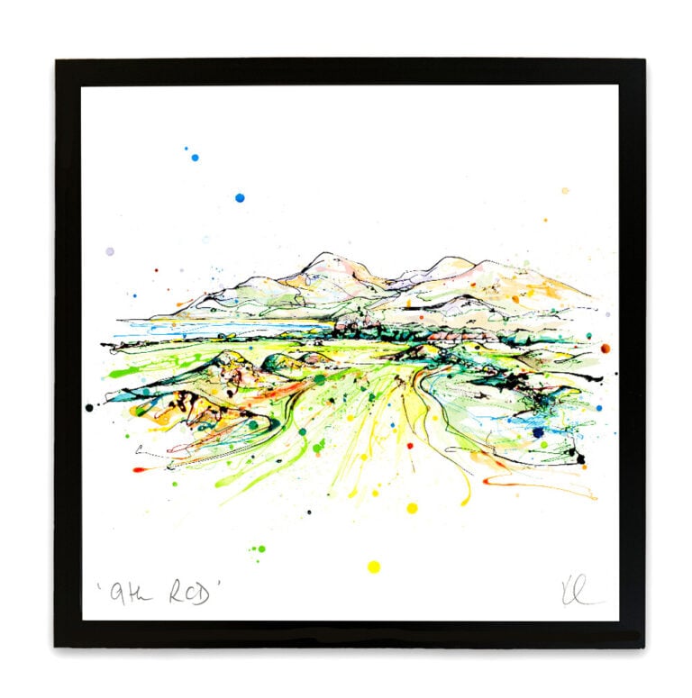 The 9th RCD - Royal County Down Golf Club Print - Image 8