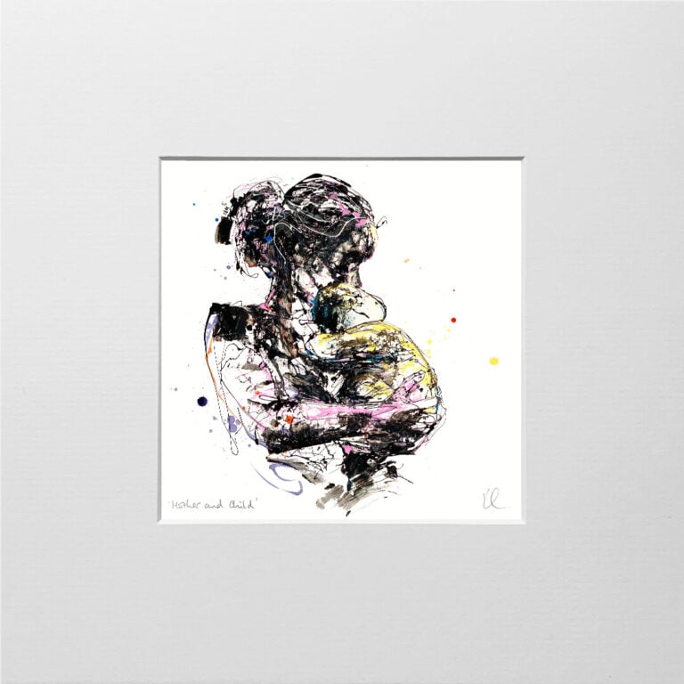 Mother and Child - Motherhood Print - Image 9