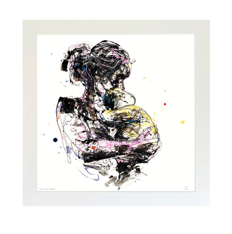 Mother and Child - Motherhood Print - Image 3