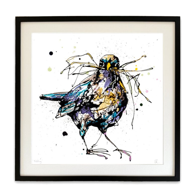 Nesting - Blackbird Print