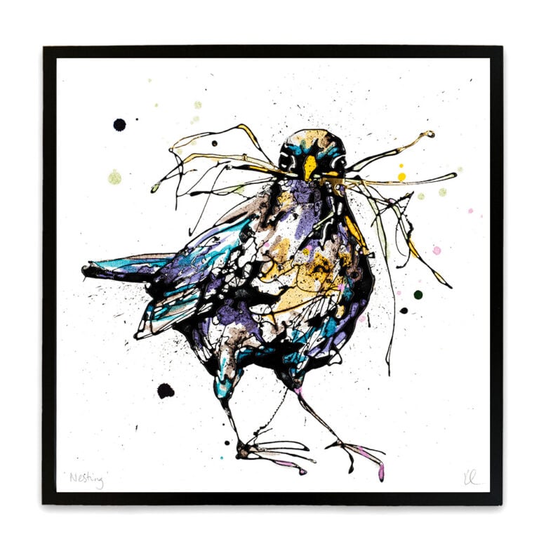 Nesting - Blackbird Print - Image 5