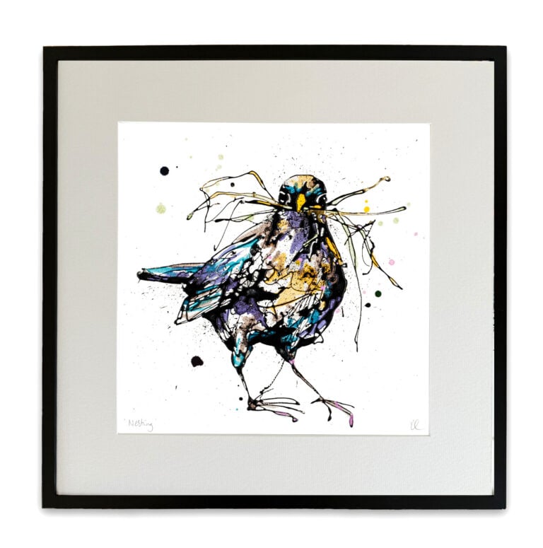 Nesting - Blackbird Print - Image 4