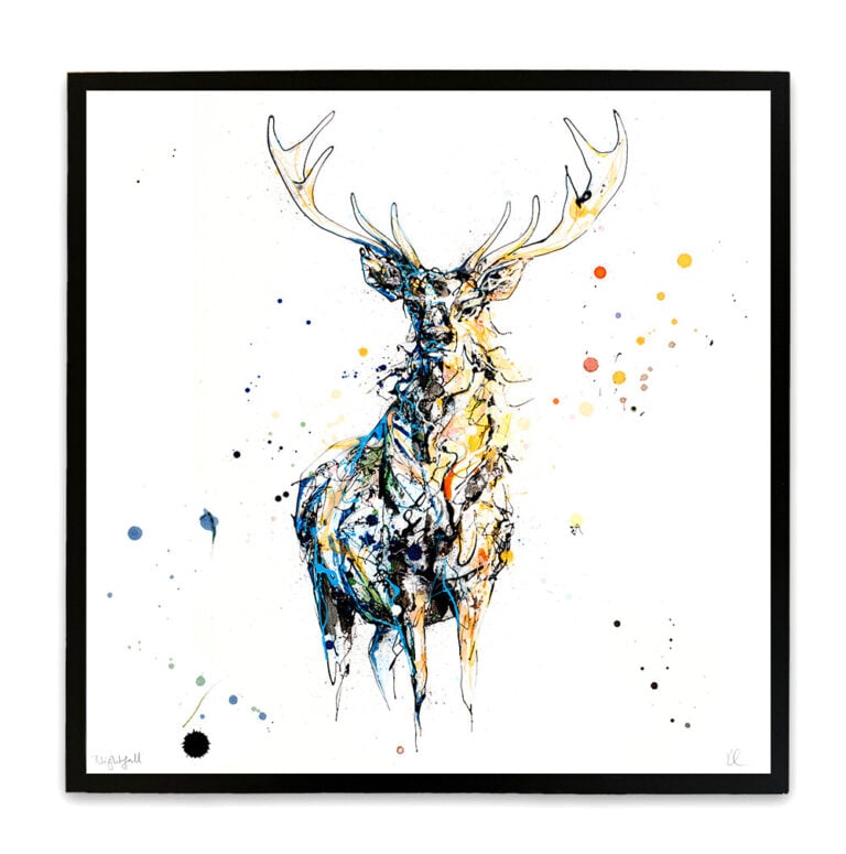 Nightfall - Stag Print - Image 2