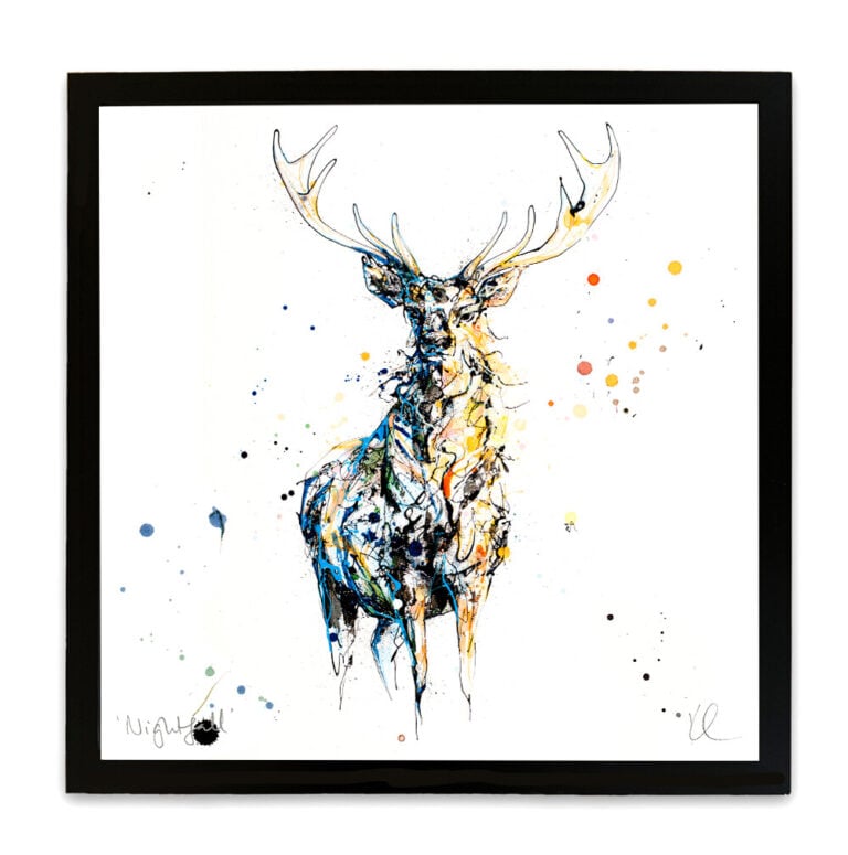 Nightfall - Stag Print - Image 8