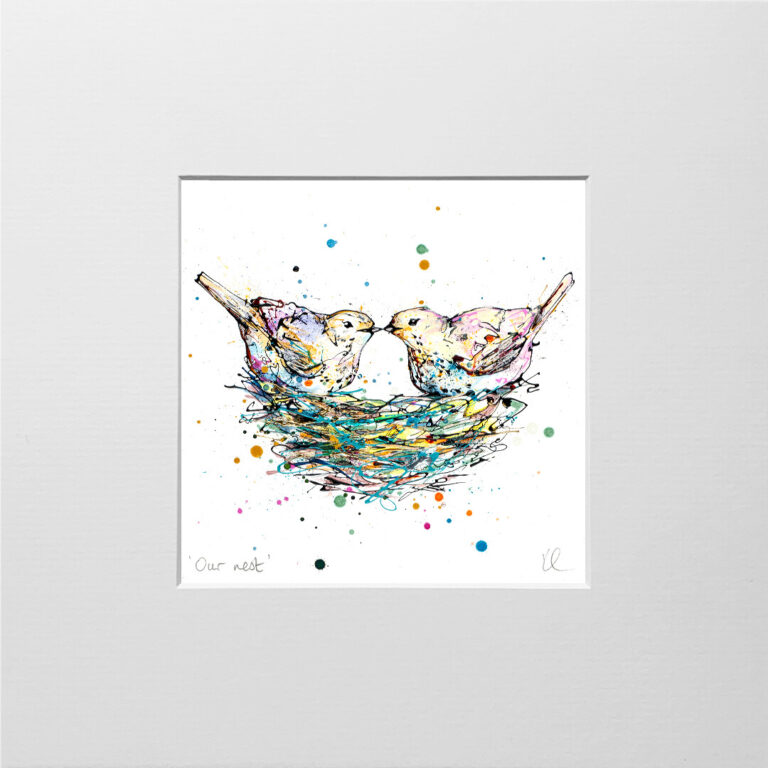 Our Nest - Two Birds in a Nest Print - Image 9
