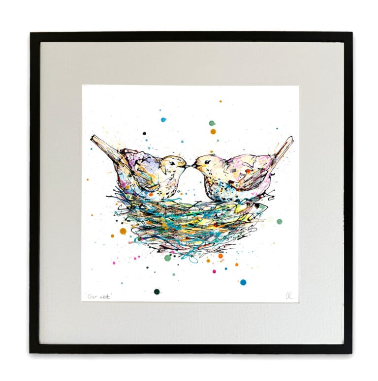 Our Nest - Two Birds in a Nest Print - Image 4