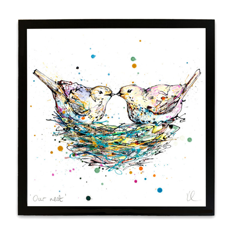 Our Nest - Two Birds in a Nest Print - Image 8