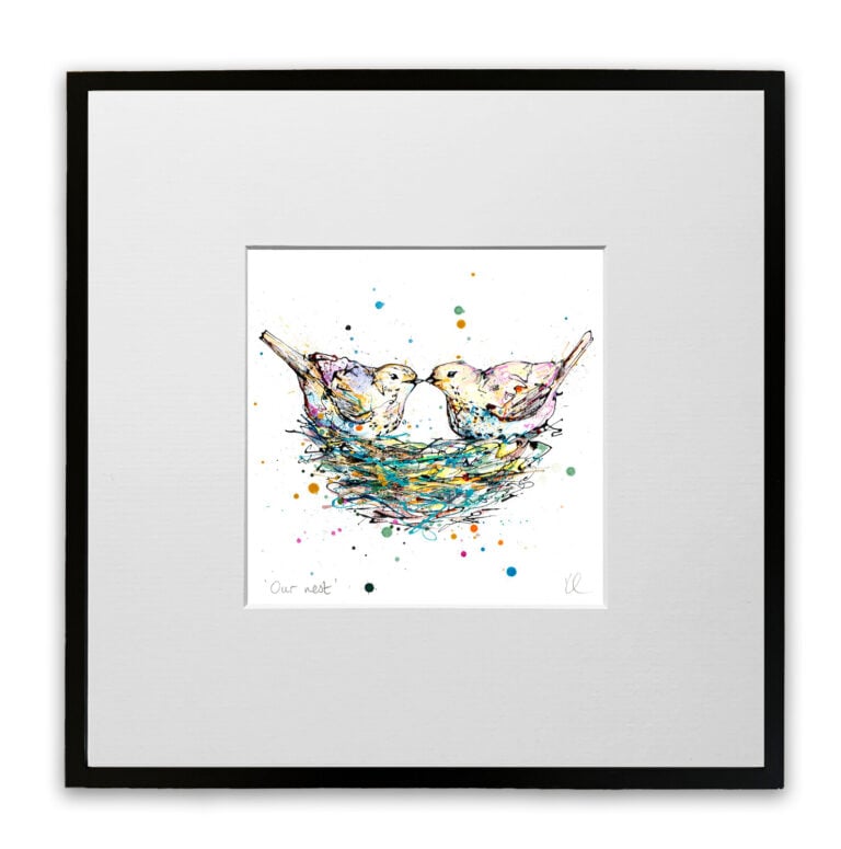 Our Nest - Two Birds in a Nest Print - Image 7