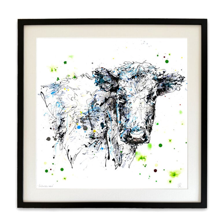 Pastures New - Cow Print
