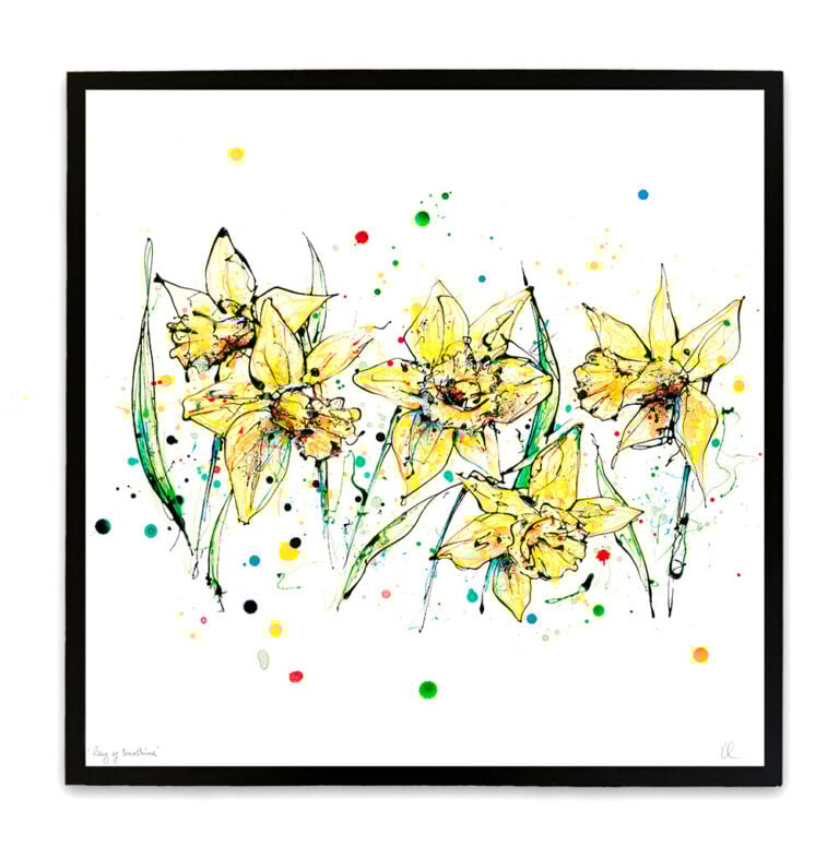 Ray of Sunshine - Daffodil Flower Print - Image 2