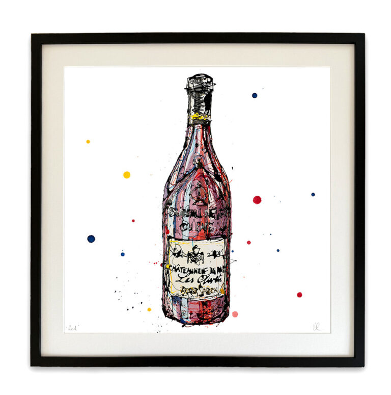 Red - Wine Print
