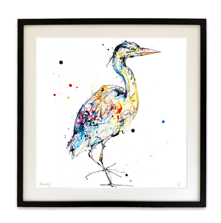 Serenity - Heron Print