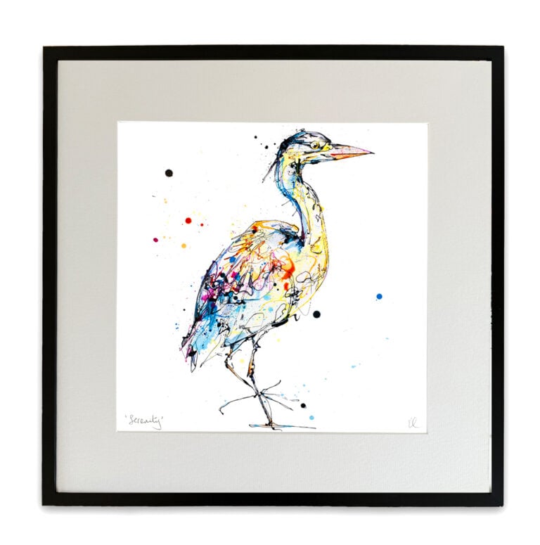 Serenity - Heron Print - Image 4