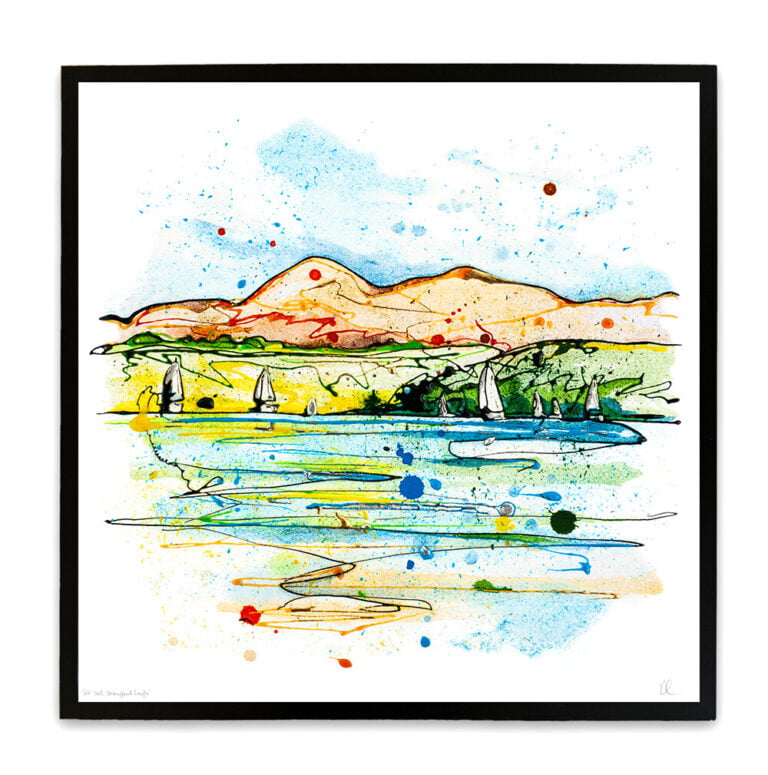 Set Sail, Strangford Lough - Northern Ireland Print - Image 2