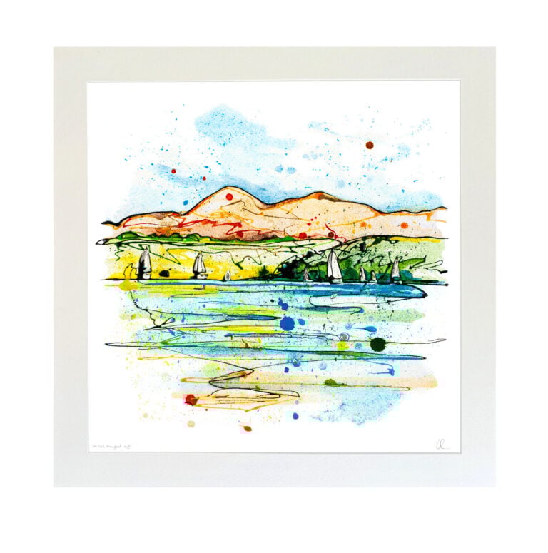 Set Sail, Strangford Lough - Northern Ireland Print - Image 3