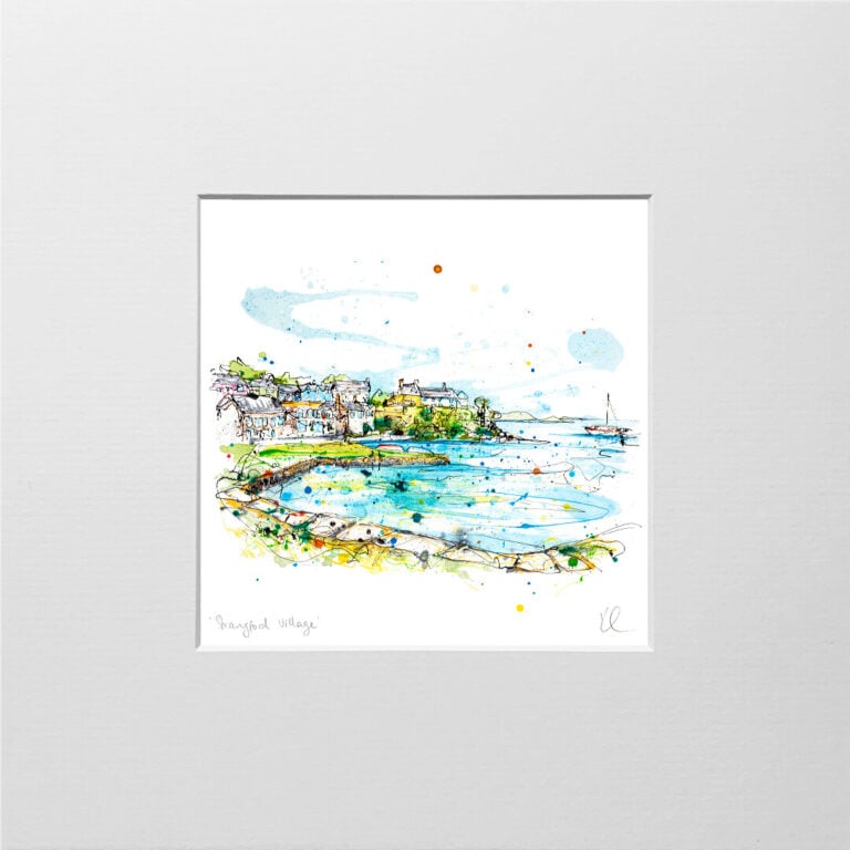 Strangford Village - County Down Northern Ireland Print - Image 9
